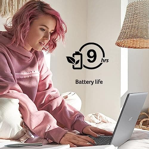 acer Aspire 1 A115-32-C96U Home & Student Slim Laptop (15.6" FHD, Intel Celeron N4500, 16GB RAM, 512GB SSD, UHD Graphics) 1-Year Office 365, Ethernet, Wi-Fi, Webcam, IST Hub, Win 11 Home, Silver
