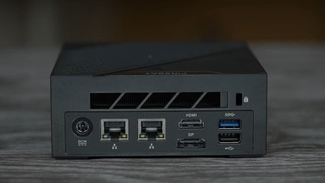 Mini PC Gaming Computer【AM02】AMD Ryzen 6600H (6C/12T, Up to 4.5GHz), Radeon 660M Graphics, USB-C, 4xUSB-A, DP2.0 (4K@160Hz), HDMI 2.1, MU-MIMO WiFi6 BT5.2, 16GB DDR5 RAM 4800MHz 512GB PCIe SSD
