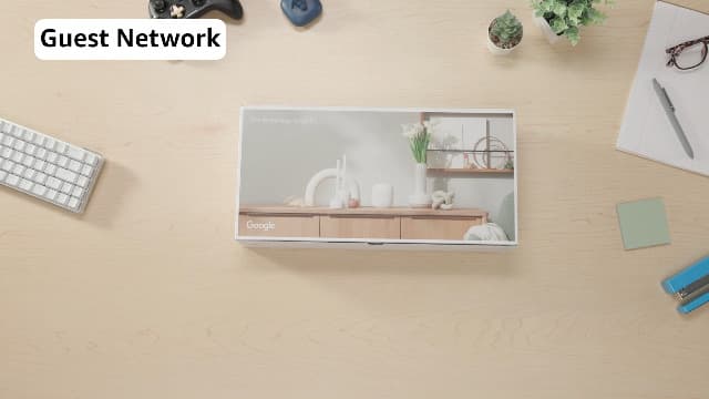 Google Nest WiFi Pro - 6E - Reliable Wi-Fi System with Fast Speed and Whole Home Coverage - Mesh Wi-Fi Router - 3 Pack - Snow, Linen, Fog