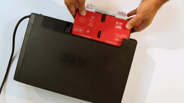 APC UPS 1500VA Sine Wave UPS Battery Backup, BR1500MS2 Backup Battery Power Supply, AVR, 10 Outlets, (2) USB Charger Ports