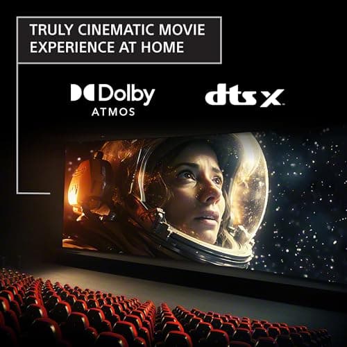 Sony BRAVIA Theater System 6, 5.1ch Home Theater System Sound bar with subwoofer and Rear Speakers, Surround Sound by Dolby Atmos/DTS:X Compatible HT-S60