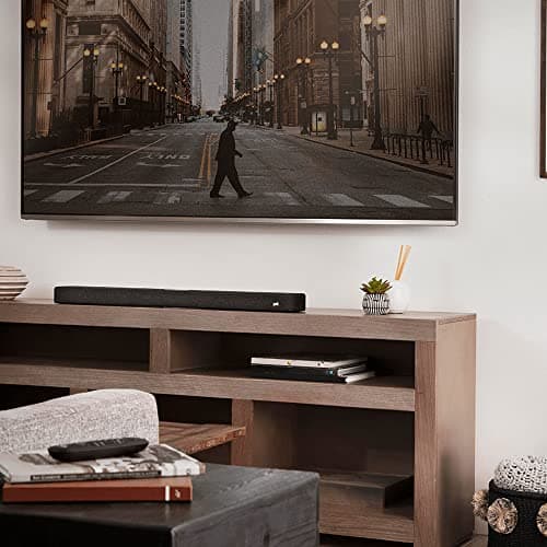 Polk Audio React Sound Bar, Dolby & DTS Virtual Surround Sound, Next Gen Alexa Voice Engine with Calling & Messaging Built-in, Expandable to 5.1 with Matching React Subwoofer & SR2 Surround Speakers
