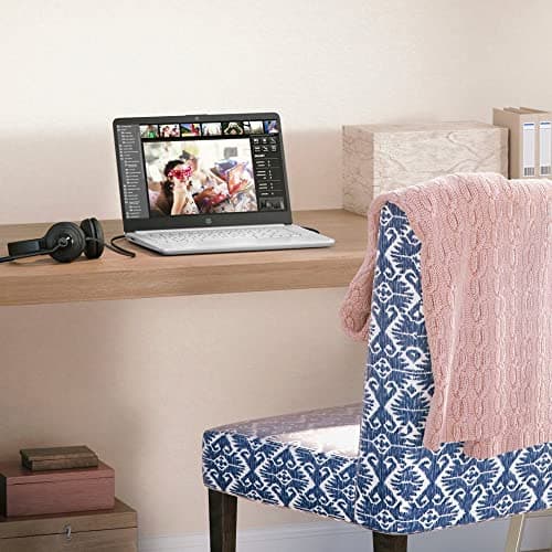 HP 14 Ultralight Laptop for Student and Business, Intel Core N4120 (4-Core), 8GB RAM, 192GB Storage (64GB eMMC+128GB Micro SD), 1 Year Office 365, Win 11 S, HDMI, WiFi, USB-A&C, MASDROW Accessories