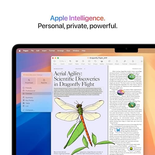 Apple 2025 MacBook Air 15-inch Laptop with M4 chip: Built for Apple Intelligence, 15.3-inch Liquid Retina Display, 24GB Unified Memory, 512GB SSD Storage, 12MP Center Stage Camera, Touch ID; Midnight