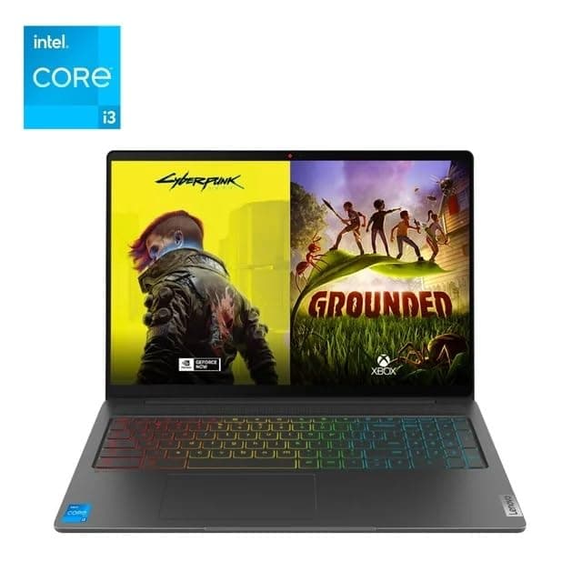 Lenovo IdeaPad 5 Gaming Chromebook Intel 6-Core i3 up to 4.4Ghz 8GB Ram 128GB SSD Web Cam WiFi 16in 2.5K LCD RBG Keyboard Chrome OS (IDP3 – Renewed), Grey