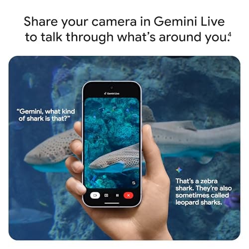 Google Pixel 10 Pro - Unlocked Android Smartphone with Gemini, Your AI Assistant, Triple Rear Camera System, Fast-Charging 24+ Hour Battery, and 6.3" Super Actua Display - Obsidian - 128 GB