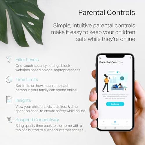 TP-Link Deco S4 Whole Home Mesh WiFi System - Up to 3,800 Sq.ft. Coverage, AC1900 WiFi Router and Extender Replacement, Parental Controls, Deco S4(2-Pack)