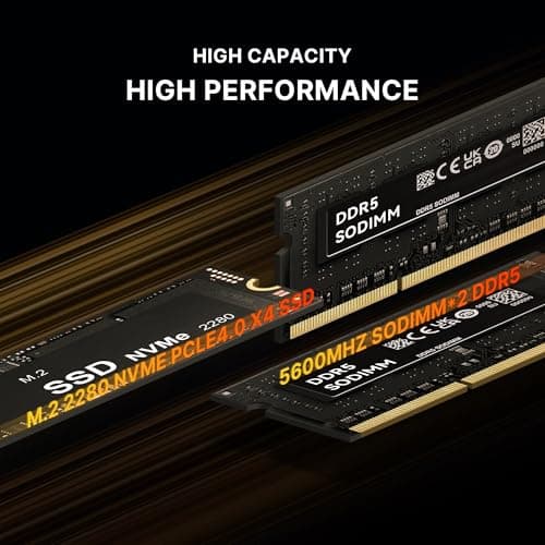 M4 Plus Oculink Mini Light Gaming PC, Ryzen 9 7940HS 11 Pro Mini Computers, 32GB DDR5, PCIe 4.0 x4 1TB SSD, Wi-Fi 6E AX210, Dual 2.5GbE LAN, USB 4 8K60Hz