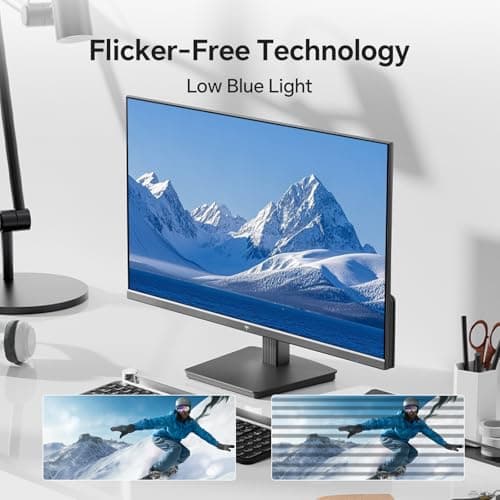 KTC 27 Inch QHD Computer Monitor 100Hz, Up to 120Hz, IPS Panel, 2K 1440P PC Gaming Monitor for Home Office, Adaptive-Sync Support, HDR10, Tilt Adjustable, H27D9
