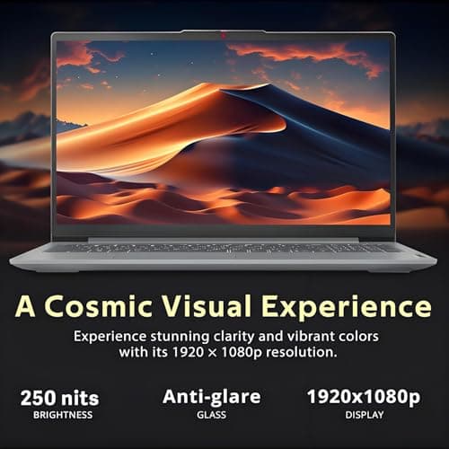 Lenovo Ideapad Slim 3 Laptop for Student & Business with Microsoft Office, Backlit Keyboard, AMD Ryzen 5 5625U (Beats Intel i7-1260U), 15.6" FHD Display, 16GB RAM 512GB SSD, Windows 11 Pro, WOWPC USB