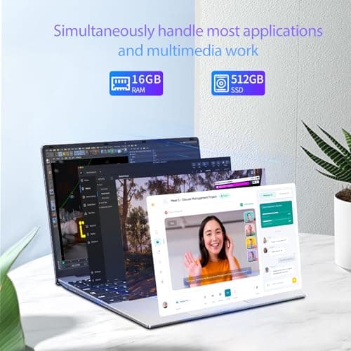Gaming Laptop,15.6 Inch FHD IPS 1920x1080,Laptop Computer Student Business Laptop 12th Gen N95 Processor,16GB RAM 512GB SSD,Supports 180 Angle Opening Backlit Keyboard Fingerprint Unlock Win 11 Pro