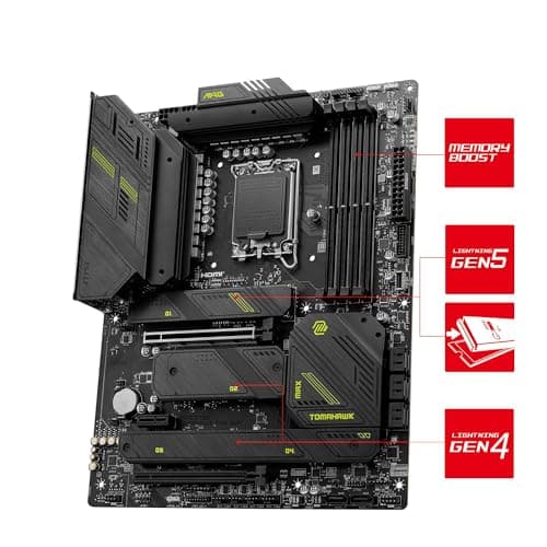 INLAND by Micro Center CPU Motherboard Intel i9-14900K 14th Gen 24-Cores LGA 1700 Desktop Processor with MSI MAG Z790 Tomahawk MAX WiFi Gaming Motherboard