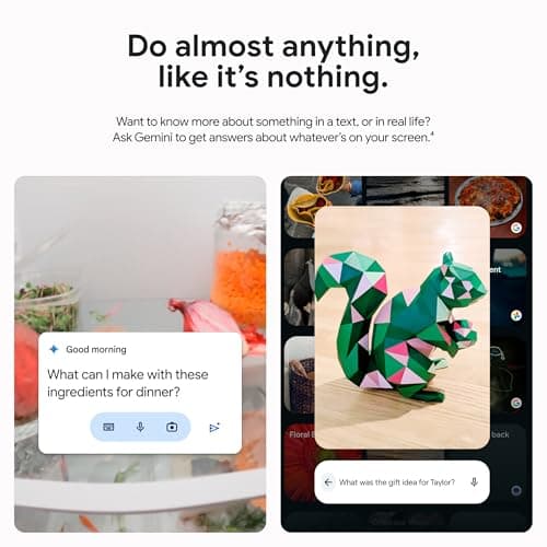 Google Pixel 9 Pro Fold - Unlocked Android Smartphone with Gemini - Advanced Triple Rear Camera System - Foldable Display - Hands-Free Video - Obsidian - 512 GB