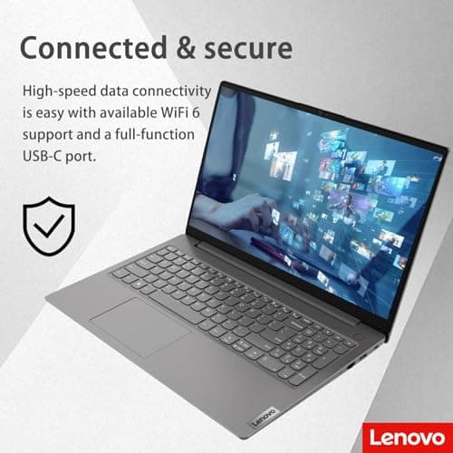Lenovo V15 Business Laptop, 15.6” 1080p Full HD Display, Octa-Core Intel Core i5-13420H (Beat AMD Ryzen 7 7730U), 16GB RAM, 1TB SSD, Windows 11 Pro, Grey, PCO Laptop Cooler