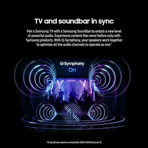 SAMSUNG Q800D 5.1.2ch Soundbar w/Wireless Dolby Atmos Audio, Q-Symphony, SpaceFit Sound Pro, Adaptive Sound, Game Mode Pro with Alexa Built-in, HW-Q800D/ZA