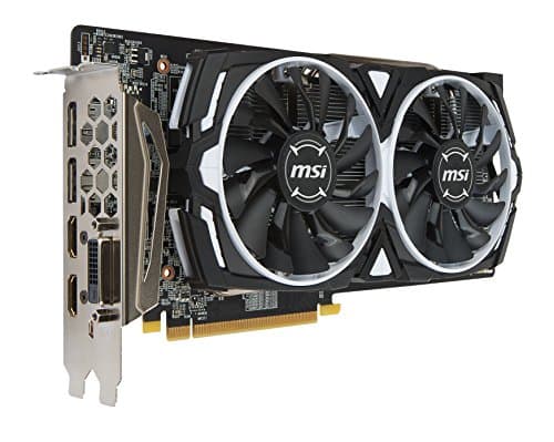 MSI VGA Graphic Cards RX 580 ARMOR 8G OC