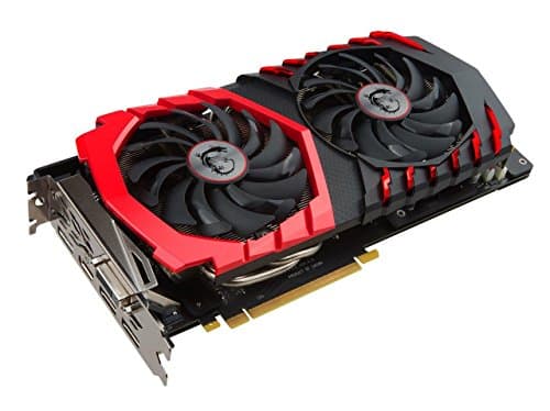 MSI GAMING GeForce GTX 1060 6GB GDRR5 192-bit HDCP Support DirectX 12 Dual TORX 2.0 Fan VR Ready Graphics Card (GTX 1060 GAMING X 6G)