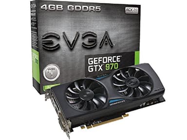 EVGA GeForce GTX 970 4GB Graphics Card 04G-2972-KR