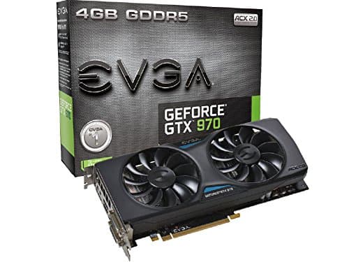 EVGA GeForce GTX 970 4GB Graphics Card 04G-2972-KR