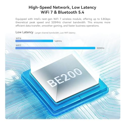 Beelink GTi14 Mini PC, Intel Ultra 9 185H (up to 5.1GHz) 16C/22T, Mini Computer 32GB DDR5 5600MHz 1TB PCIe4.0 SSD, Triple Display HDMI&DP/Thunderbolt 4/WiFi6/BT5.2/NPU/4K 60Hz/Support AI/W-11 Pro