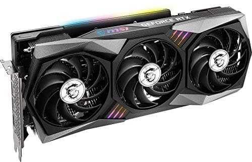 MSI Gaming GeForce RTX 3070 8GB GDRR6 256-Bit HDMI/DP Tri-Frozr 2 TORX Fan 4.0 Ampere Architecture RGB OC Graphics Card (RTX 3070 Gaming X Trio)