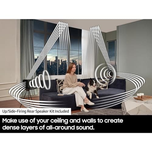 SAMSUNG HW-Q990D Q-Series 11.1.4 ch. Wireless Dolby Soundbar with Q-Symphony (2024) (Renewed) Bundle with 2 Year Enhanced Protection Pack