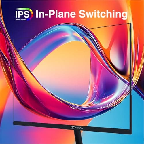 27inch Computer Monitor, FHD 1080p, 144Hz Office and Gaming Monitor, IPS, Adaptive Sync, 110% sRGB, 1ms, 3-Sided Frameless, Ultra Slim, VESA Mountable, Anti-Blue Light Design, HDMI, DP