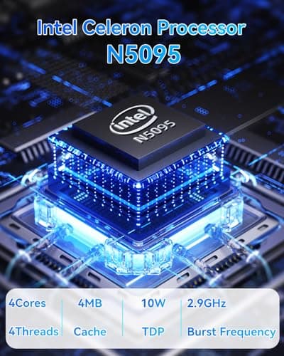 15.6 inch Laptop Computer,16GB RAM LPDDR4 512GB SDD Portable Laptop Computer Cerelon N5095 Processor FHD 1920 * 1080 Laptop PC with Touch ID, WiFi5, BT4.2, USB 3.0