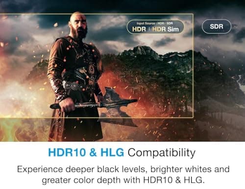 Optoma UHD35STx Short Throw True 4K UHD Gaming and Home Entertainment Projector 3,600 Lumens 240Hz Refresh Rate and Ultra-Low 4ms Response Time