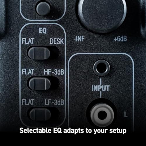 IK Multimedia iLoud Micro Monitor 50 watt Portable Wireless Bluetooth Studio Reference Monitors, Dual Speakers for Music Production, Mixing, Mastering, Composing, producing and DJs