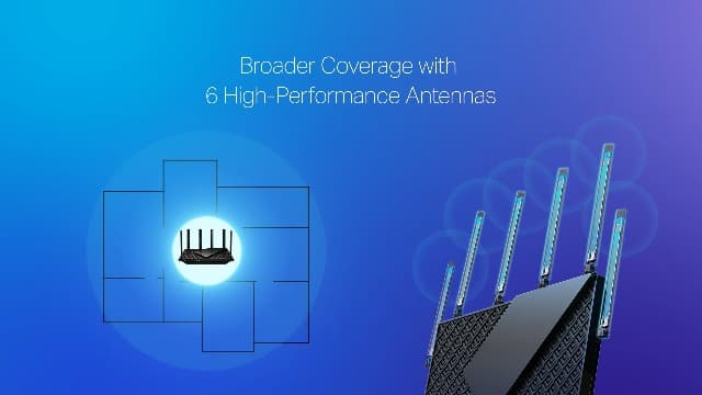 TP-Link AX5400 WiFi 6 Router (Archer AX73)- Dual Band Gigabit Wireless Internet Router, High-Speed ax Router for Streaming, Long Range Coverage