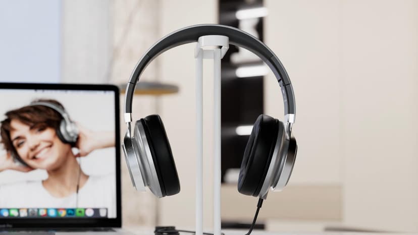 Over Ear Headphones Wired with Microphone - Noise Isolating Corded Headphones with Protein Leather Ear Cushions for Teens Adults,Fordable Head phones with Golded 3.5 mm Jack for Laptop Computer Tablet
