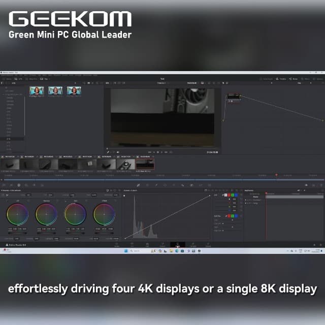 GEEKOM Mini PC XT12 Pro, with 12th Gen Intel i9-12900HK NUC12 Mini Computers(14C/20T,Up to 5GHz), 32GB RAM & 1TB PCIe Gen 4 SSD Mini PC Windows 11 Pro, 8K/Quad Display/USB4.0/WiFi 6E/BT5.2/2.5G LAN