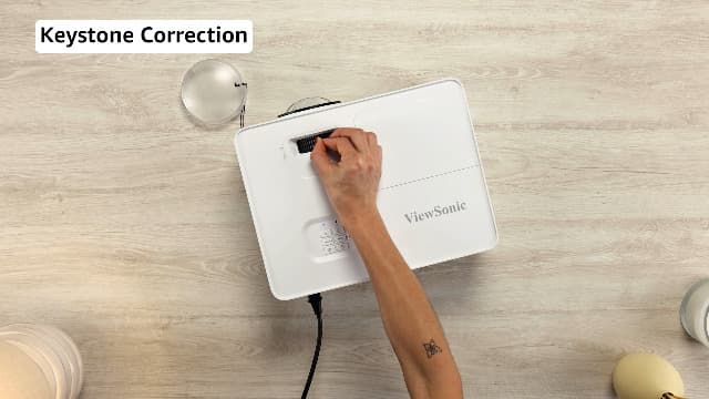 ViewSonic PS502W 4000 Lumens WXGA Short Throw Projector with HDMI and USB Type A Connectivity for Business and Education