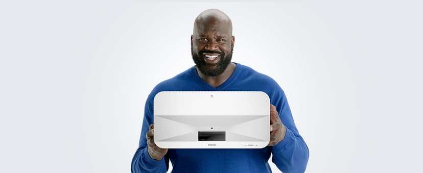 Epson EpiqVision Ultra LS800 Ultra Short Throw 3-Chip 3LCD Smart Streaming Laser Projector, 4,000 Lumens, 4K PRO-UHD, HDR, 150" Class, Android TV, 2.1ch Yamaha Built-in Speakers - Black (Renewed)
