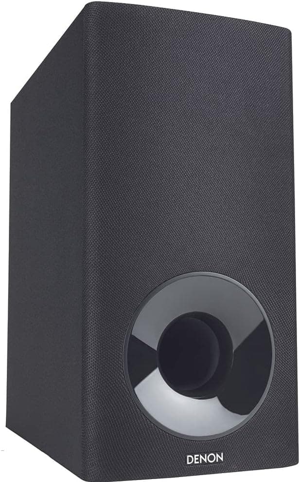 Denon DHT-S316 Home Theater Soundbar System with Wireless Subwoofer | Virtual Surround Sound Technology | Wall-Mountable | Bluetooth Compatibility | Smart & Slim-Profile | Black