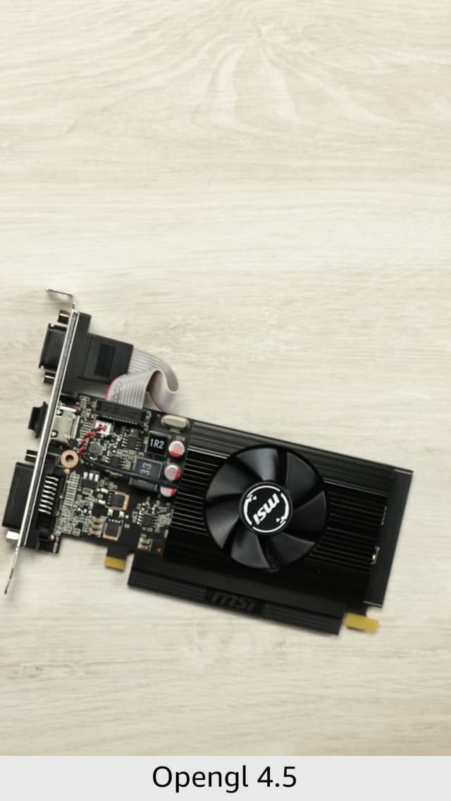 MSI Gaming GeForce GT 710 2GB GDRR3 64-bit HDCP Support DirectX 12 OpenGL 4.5 Single Fan Low Profile Graphics Card (GT 710 2GD3 LP)