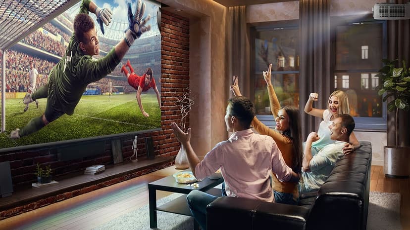 ViewSonic PX703HD 1080p Projector with 3500 Lumens DLP 3D Dual HDMI Sports Mode and Low Input Lag for Gaming, Stream Netflix with Dongle