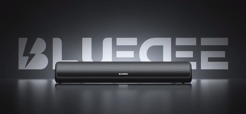 Computer Speakers for Desktop PC, HiFi Stereo Poratble Bluetooth Speaker, Computer Soundbar, 3.5mm Aux-in Computer Sound Bar with Deep Impactful Bass, Gaming Speakers for PC,Laptop,Tablet