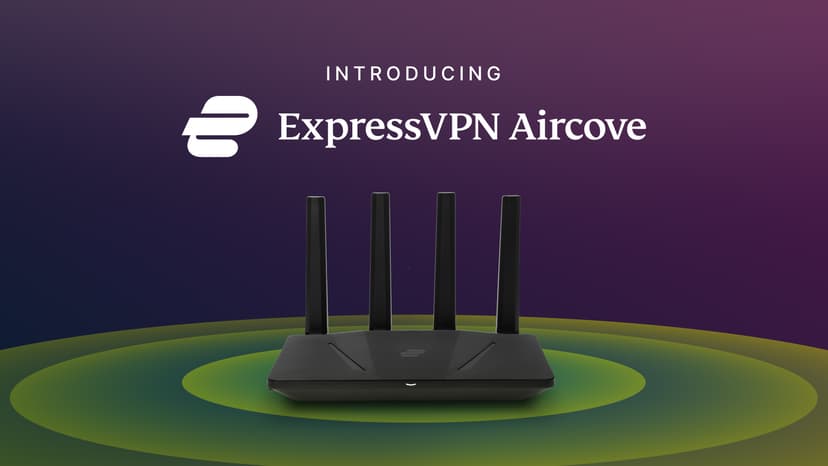 Aircove | Wi-Fi 6 VPN Router for Home | Protect Unlimited Devices | Free 30-Day ExpressVPN Trial | (U.S. & Canada Version)