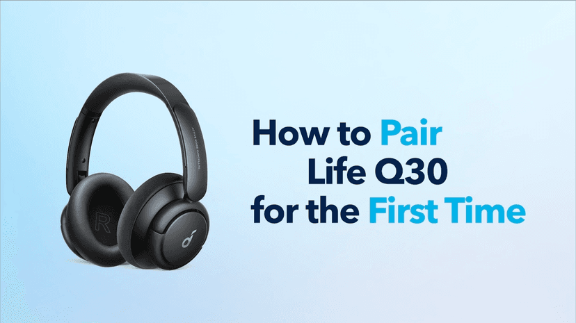 soundcore Life Q30 by Anker, Hybrid Active Noise Cancelling Headphones with Multiple Modes, Hi-Res Sound, Custom EQ via App, 50H Playtime, Comfortable Fit, Bluetooth, Multipoint Connection