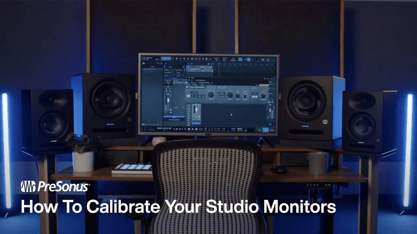 PreSonus Eris 3.5 Studio Monitors, Pair — Powered, Active Monitor Speakers for Near Field Music Production, Desktop Computer, Hi-Fi Audio