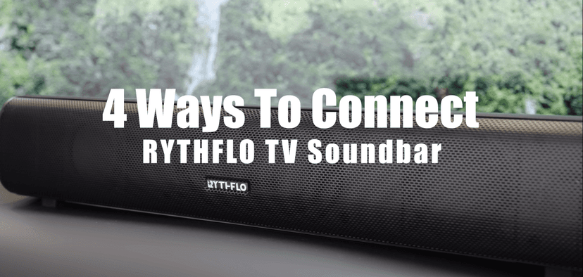 Sound Bars for TV 16-inch, Cinematic Soundbar for TV with Impactful Bass, Dynamic Lights and Remote Control, Wall Mountable, Bluetooth TV Sound Bar Speakers with Bluetooth/Optical/AUX Connection