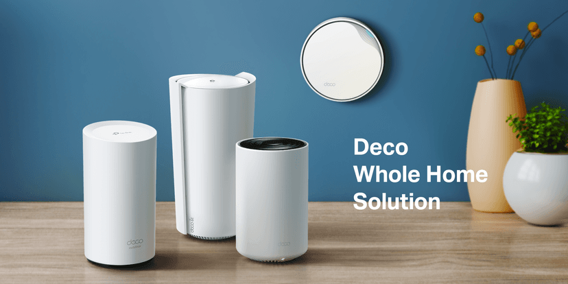 TP-Link Deco AX7800 Tri-Band Mesh WiFi 6 System (Deco X95) - Whole Home Coverage up to 6100 Sq.Ft with AI-Driven Smart Antennas, Multi-Gig Ethernet, Replaces Wireless Router and Extender (2-Pack)