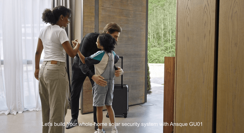 Security Cameras Wireless Outdoor Home System, 4 Camera Kit, No Subscription Fees, Solar Powered, Local Storage, 365-Day Battery Life, 360°PTZ Surveillance, Auto Tracking, 2K Color Night Vision