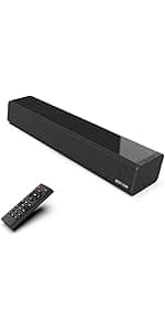 BESTISAN 100 Watt 40 Inch TV Sound Bar, Home Theater System Wired and Wireless Soundbar Speaker(Bluetooth 5.0, 105dB, Dsp Audio, Bass Adjustable, Wall Mountable)