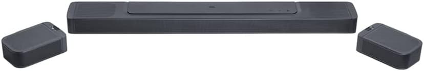 JBL BAR 1000 PRO 7.1.4 Soundbar with 10 in. Wireless Subwoofer Detachable Rear Speakers and 2m 8K Ultra High Speed HDMI Cable