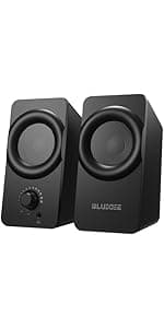 Sound Bars for TV 16-inch, Cinematic TV Sound Bar with Impactful Bass, Bluetooth Soundbar for TV with Remote Control, Wall Mountable TV Speakers Sound Bar Work with Traditional or Smart TV