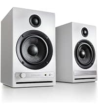 Audioengine HD4 24 Bit Bluetooth Bookshelf Speakers - TVs, Desktops, Stereos, Music, Movies and Gaming - Bluetooth aptX Adaptive 5.3