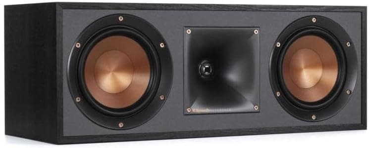 Klipsch Reference Series 5.2 Home Theater Pack with R-625FA Floorstanding Speakers, R-52C Center Channel Speaker, R-41M Bookshelf Speakers and R-12SW Subwoofers, Black